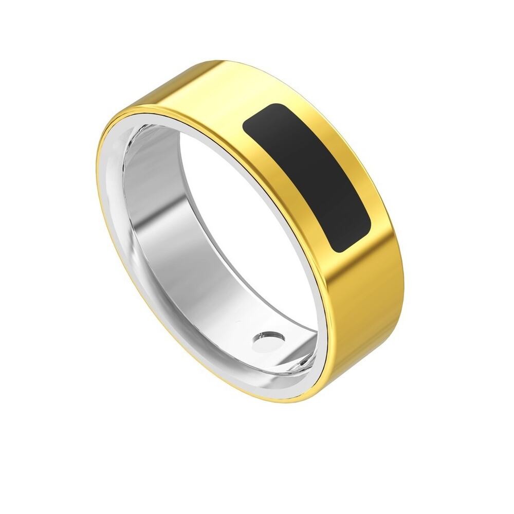 YOR Smart Ring VIBE Activity Tracker Size 9 Gold Fitness Running Training